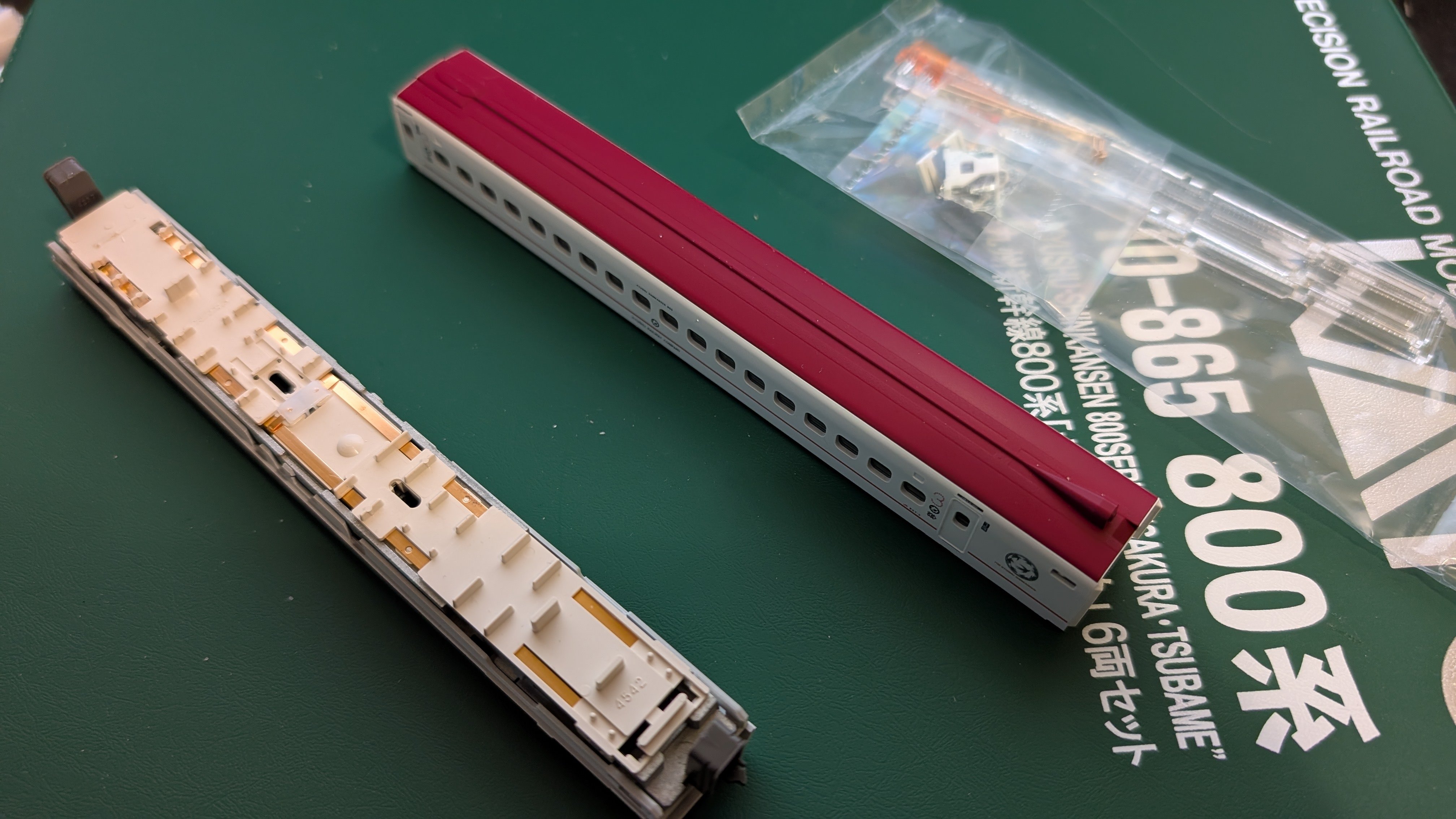 DCC Conversion for Kato N 10-865 Series 800 Kyushu Shinkansen