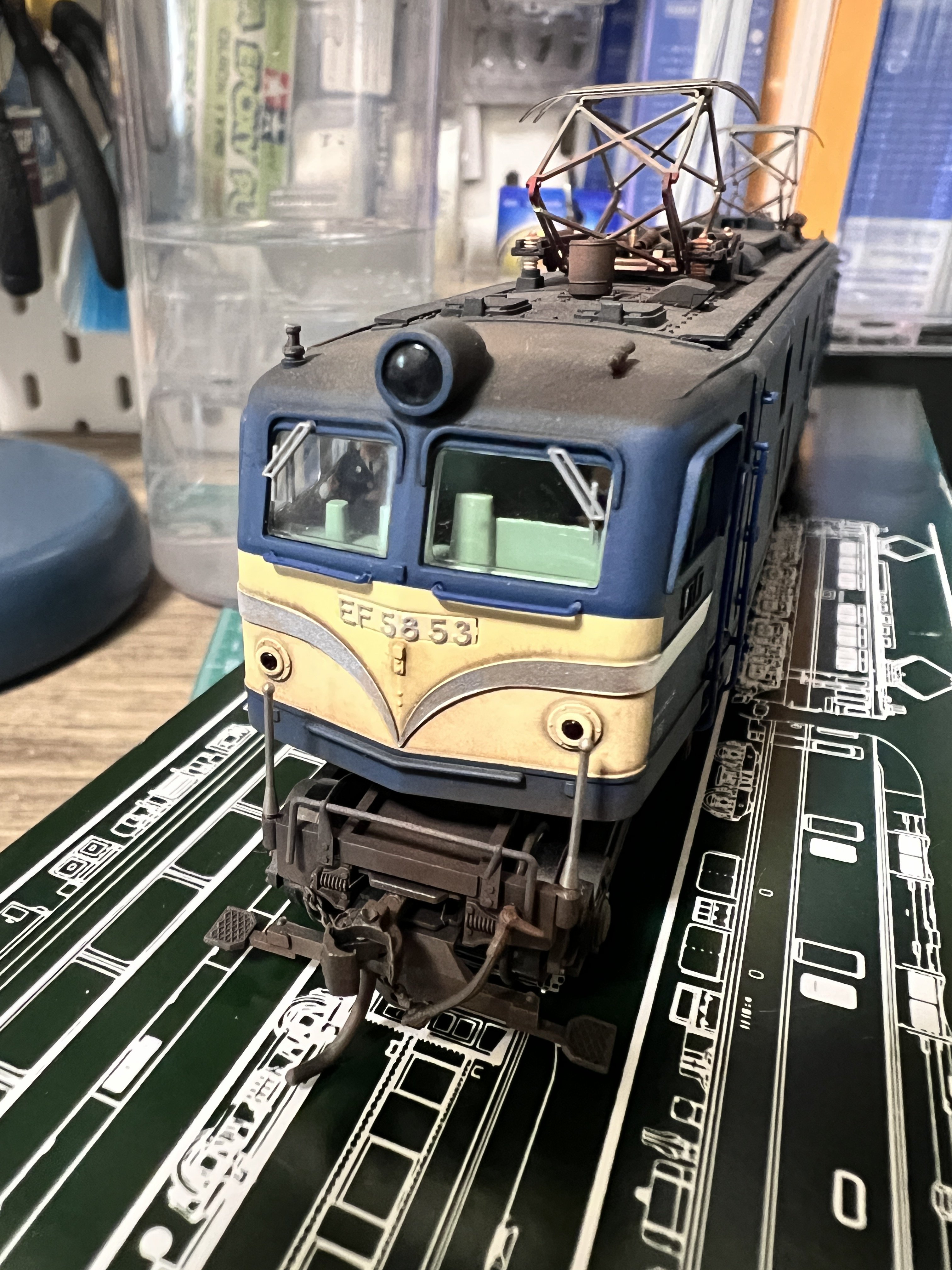 Opinions on the KATO 1-324 HO EF58 Blue (Recent Release